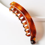 Kvinnors Eleganta Hårklor-Accessories-Hemnix-Orange Röd-Hemnix