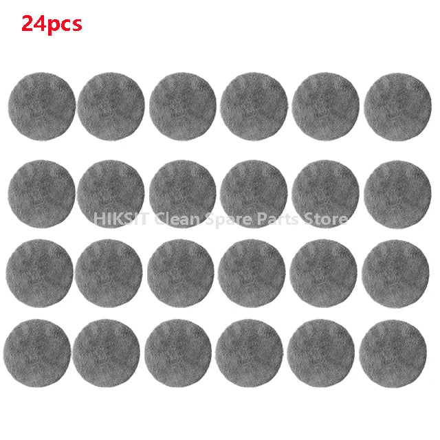 Carvallo-Mop-Pads GlassPurex | Tvättbar & Återanvändbar | Kompatibel med HUTT DDC5/DDC55 Fönsterputsare | Mikrofiber-Rengöringsdukar Carvallo