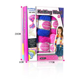 Carvallo Stickmaskin | 22 Nålare | Automatiskt rundstickset för nybörjare & vuxna | Snabbstickare med tillbehör Carvallo