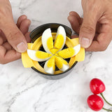 Carvallo 3-i-1 Äggskärare | För hönsägg, vaktelägg & vaktelägg | Precisions & Multifunktionell Carvallo