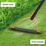 Carvallo gräskantskärare manuell | Dubbelblad av manganstål | 120–160 cm handtag | För högt gräs & ogräs Carvallo