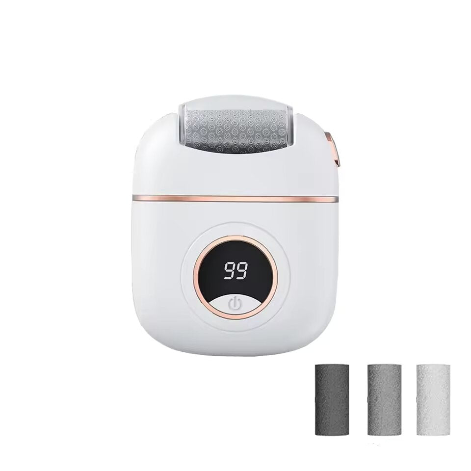 Royallure Elektrisk Fot Smoother - Enkelt Hälenborttagare för Mjuka, Friska Fötter Carvallo