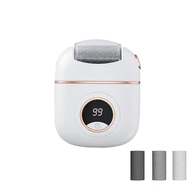 Royallure Elektrisk Fot Smoother - Enkelt Hälenborttagare för Mjuka, Friska Fötter Carvallo