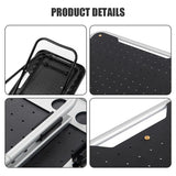 Carvallo Campingtisch GEARVION TacticalPro | Lätt & Bärbar | Aluminiumslegering | 60kg Tragkraft | Utomhus, Camping, BBQ Carvallo