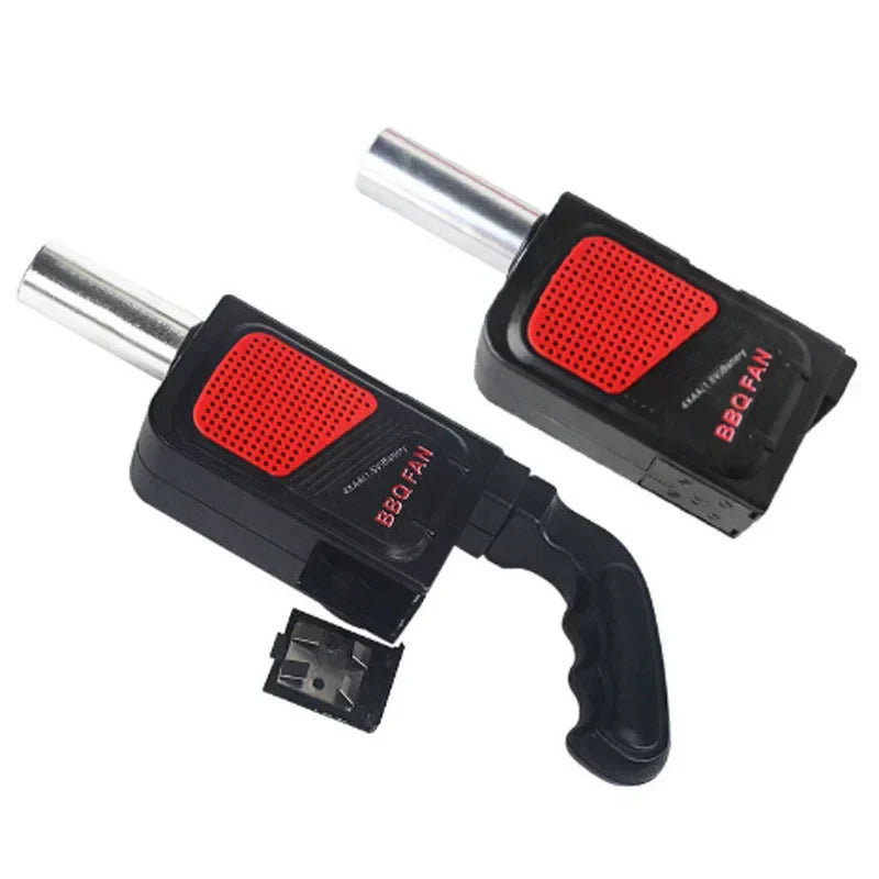 Carvallo Elektrisk BBQ-fläkt | Praktisk & Bärbar | För Grill, Camping & Utomhuskök Carvallo