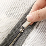 Carvallo- och Stövelfodral Dustilo ClearZip | Transparent & Andningsbar | Med Dragkedja & Bärhandtag | För Resa & Vardag Carvallo