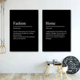 Success & Focus – Minimalistisk Motivationsposter på Canvas Hemnix