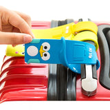 Carvallo Koffertag av silikon med djurmotiv | Adressetikett för resor och bagage | Boardingtag för väskor och resväskor Carvallo