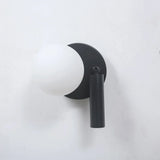 NordicLux - Modern LED Sänglampa Rotera Glas Vägglampa Sovrum och Vardagsrum Dekor Carvallo