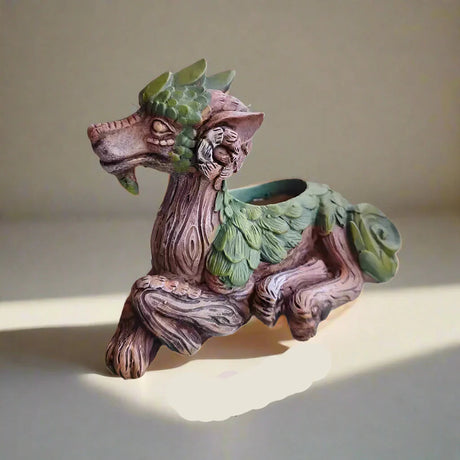 MythiGrow – Lättsamt drakformad succulentkruka med magisk hemlig charm Carvallo