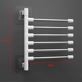 Carvallo - Rotera handdukshållare för smart förvaring i badrummet Carvallo