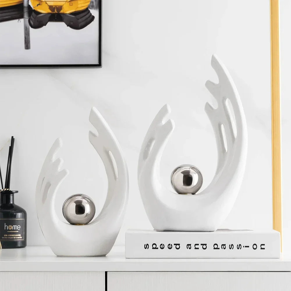 ZenAura Skulptur Set – Modern och Elegant Carvallo