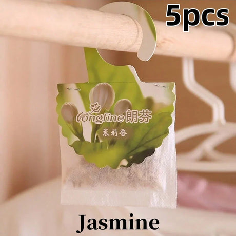 Carvallo Doftpåsar för garderob & rum | 5/10 stycken | Långvarig doft | Med hängare | Aromaterapi & luftrensare Carvallo