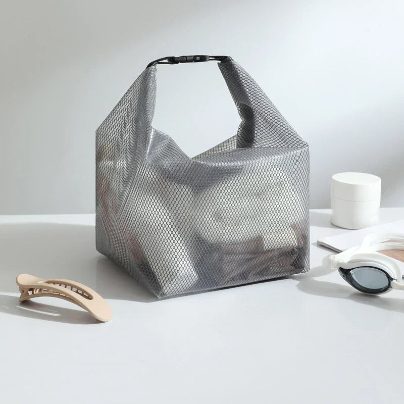 Carvallo Förvaringsväska DryStow | Hållbart nylon | Stort öppning & bärrem | I 2 storlekar – Grå eller Vit Carvallo