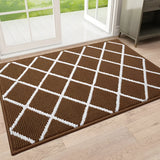 Randig entrématta - halkfri och smutsavvisande | Perfekt för inomhusbruk Carvallo