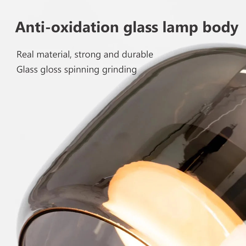 Nordic Glass LED Pendel – Modern Lyxkronа Carvallo