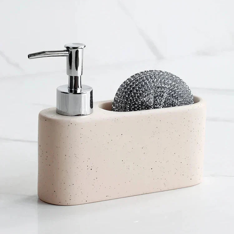 Carvallo – Tvålbehållare med inbyggd svampsupport för ultimata bekvämlighet Carvallo