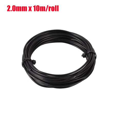 Carvallo Bonsai- & Basteldraht | Aluminiumtråd med plastbeläggning | Flexibel & Rostfri Carvallo