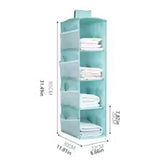 Carvallo Underklädesorganisatör ClosyNest AirFold | Fällbar förvaringspåse för underkläder, BH:ar & strumpor | Flerlagig & Tvättbar Carvallo