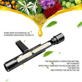 Carvallo Bil Doftklipp | Långvarig naturlig doft med eteriska oljor | Justerbart ventilationsklipp | Utan läckage | För bil och inomhusluft Carvallo