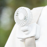 Carvallo Mini-Fläkt | Bärbar & Justerbar | 3 Steg | 1200 mAh Batteri | För Resor, Kontor & Utomhus Carvallo