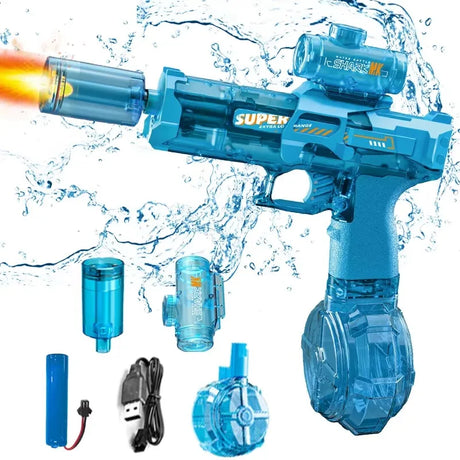 SplashGlow – LED-upplyst Vattenpistol för Spännande Sommarstrider-Water Play Equipment-BB-Hemnix