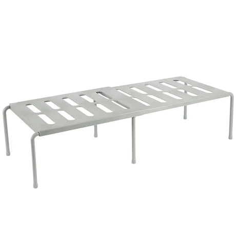 Carvallo Utdragbart Köksregal | Stapelbart & Skjutbart Ordning System | Platsbesparande & Utan Montering | För Porslin & Kryddor Carvallo