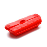 Carvallo Silikon Dampfkokare | BPA-fri | Mikrovågssäker med lock & handtag | För fisk, grönsaker & mer Carvallo