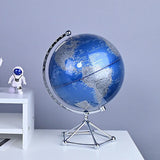 Royaleva LED Rotating World Globe Lamp – Belyst Jord Dekorationsbit Carvallo