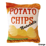 Carvallo | Roligt knastrande leksak för hundar | Potatischips-design | Plysch & Squeak-funktion | För små & medelstora hundar Carvallo