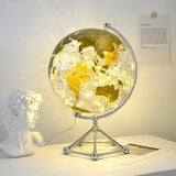 Royaleva LED Rotating World Globe Lamp – Belyst Jord Dekorationsbit Carvallo