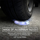 Carvallo Väglykt LumaPath | Vattentät & Robust | Automatisk Skymningssensor | Varm & Kallvit, Blå Carvallo