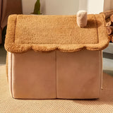 PurrPavilion Hus - Fällbar och Tvättbar Kattbädd Hus Carvallo