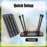 Carvallo Campingstol | Ultraluftig & Fällbar | Aluminium | Multifunktionell Carvallo