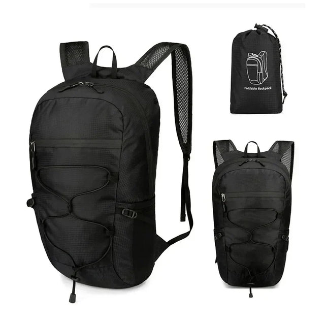 Carvallo PackLite 20 L | Ultralätt & Vattentät | Fällbar för resor & vandring Carvallo