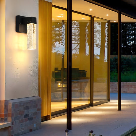 Raiden - Crystal IP65 Utomhus Vägglampa med Aluminiumkropp Carvallo