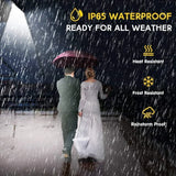 Carvallo 90 Solar Vägglampa med rörelsesensor | 90 LEDs | 3 lägen | IP65 Vattentålig | 4400 mAh Batteri | Utomhusbelysning för trädgård, terrass & gård Carvallo