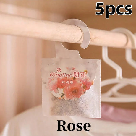 Carvallo Doftpåsar för garderob & rum | 5/10 stycken | Långvarig doft | Med hängare | Aromaterapi & luftrensare Carvallo