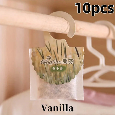 Carvallo Doftpåsar för garderob & rum | 5/10 stycken | Långvarig doft | Med hängare | Aromaterapi & luftrensare Carvallo