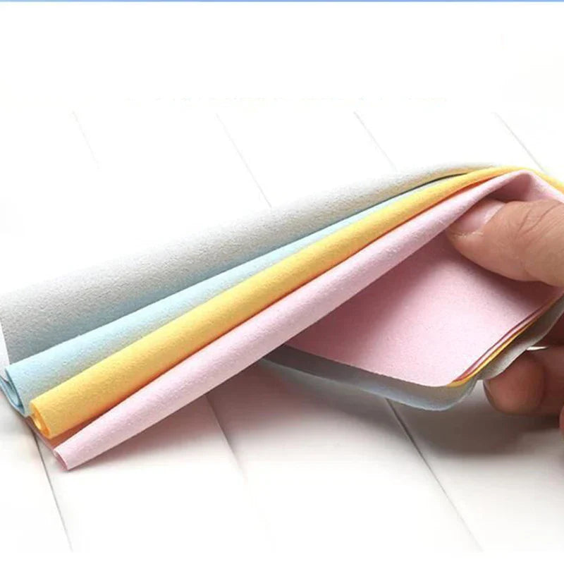 Carvallo Clearwix SoftTouch | 10-pack | Högkvalitativ mikrofiber | För glasögon, skärm & kamera Carvallo