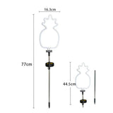 Carvallo NaturDécor Solar-Neon-Trädgårdslampa Kaktus & Flamingo | LED Jordspett IP65 Vattentät Carvallo