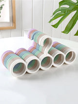 Carvallo Multifunktionell klädhängare | Stabil byx- och sjalhänger i plast | Utrymmessparande & Robust – 1 styck Carvallo