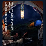 Carvallo Campinglampa InsectoGlow Pro | LED-ljus med myggskydd & stativ | 5 ljuslägen & 3000 mAh batteri | IP44 vattentålig Carvallo