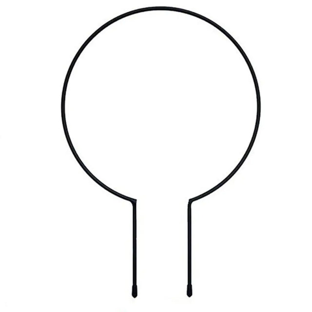 Carvallo Hjärtfomad Växtstöd av Järn | Stöd för Inomhusväxter & Trädgård | Dekorativ Växtstöd för Duvor, Klaterväxter & Blommor Carvallo