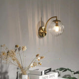 Clear Glass LED Wall Sconce – Klarglas LED Vägglampa Carvallo