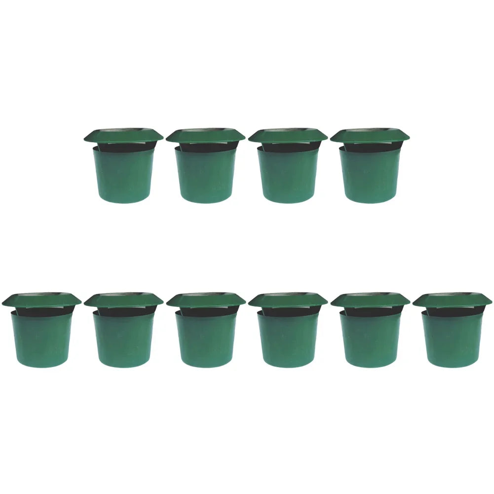 Carvallo Eco | Snigelfälla med ölattraktion | Återanvändbar & Miljövänlig | För trädgård & rabatt | 2/4/10 stycken Carvallo