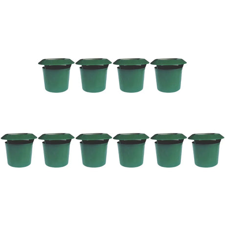 Carvallo Eco | Snigelfälla med ölattraktion | Återanvändbar & Miljövänlig | För trädgård & rabatt | 2/4/10 stycken Carvallo