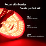 Ansiktsmask med 7 LED-ljus - Föryngrande färgterapi för strålande hud MILA Sverige