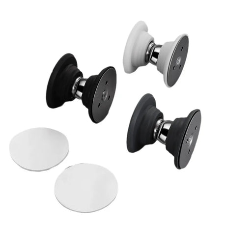 Carvallo Magnetisk Dörrstoppare | Utan borrning | Silikonstötdämpare 4,7 cm | Vindsäker & Väggvänlig Carvallo