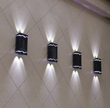 Carvallo SolaRay | Väderbeständig IP65 | LED med skymningssensor | För trädgård, terrass och uppfart Carvallo